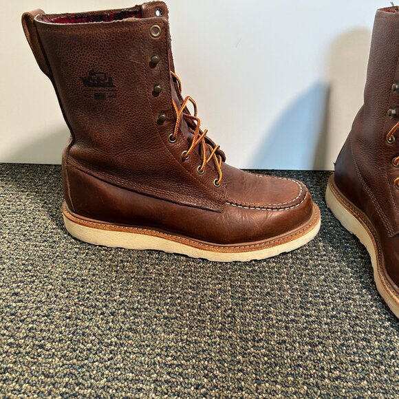 Woolrich Footwear Favorites Icon Speculator  in Basalt Brown Size 8 - Picture 5 of 5